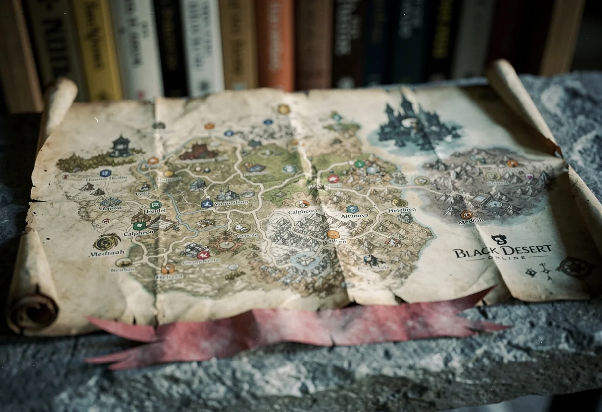 Black Desert Online Nodes Map: Gathering Guide
